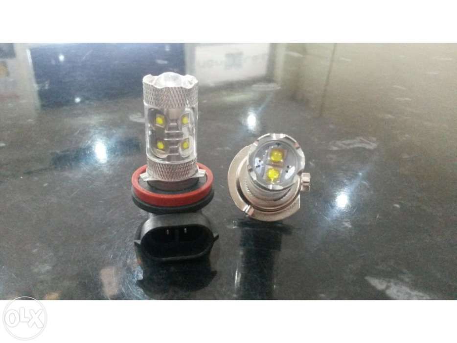 Leds cree de alto brilho 6000k h1 h3 h7 hb3 hb4 h11 w5w ba15s bau15s