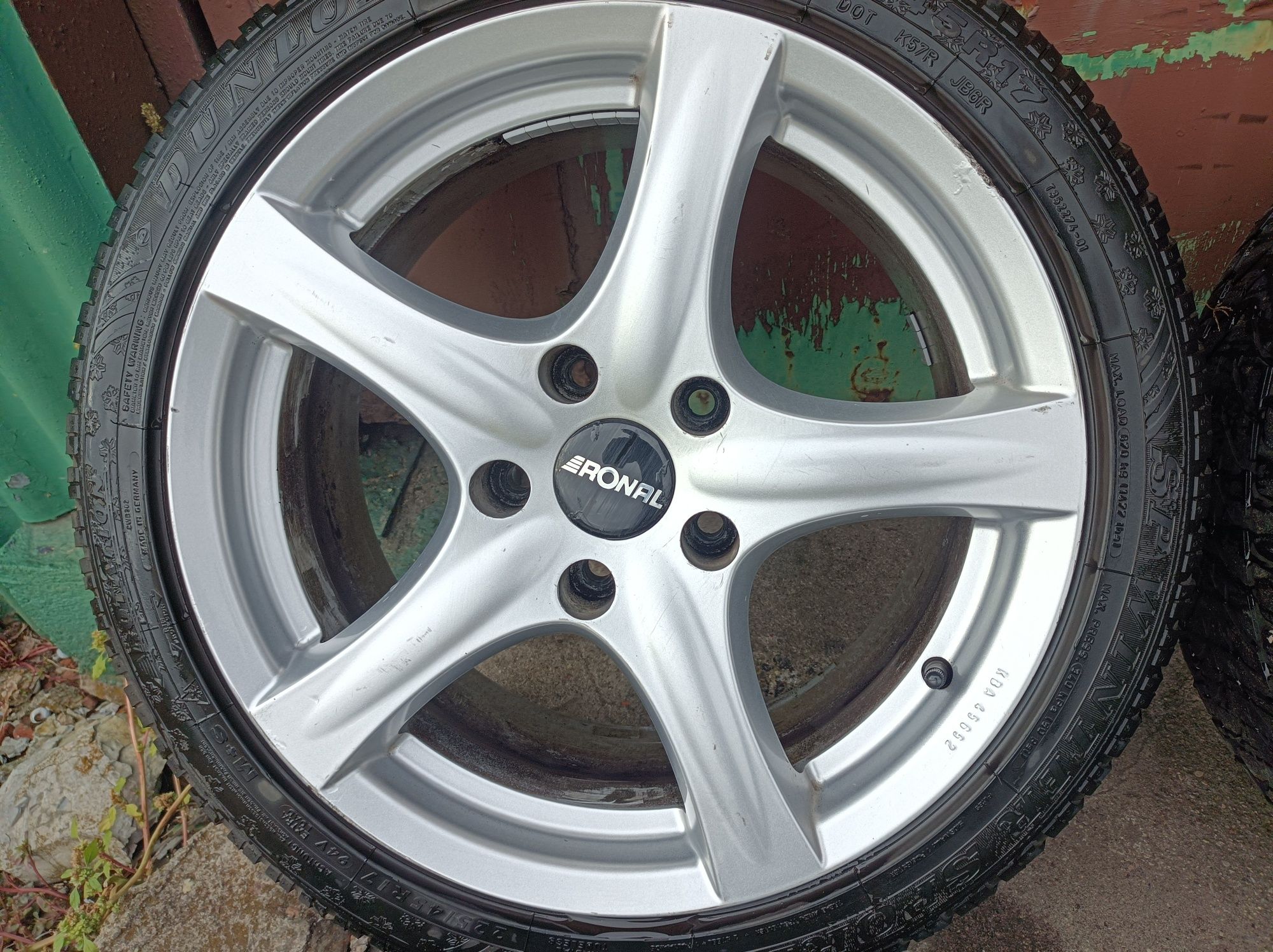 Koła alufelgi 5x120 17 RONAL BMW E87 E46 E90 F12 VW T5 T6 felgi