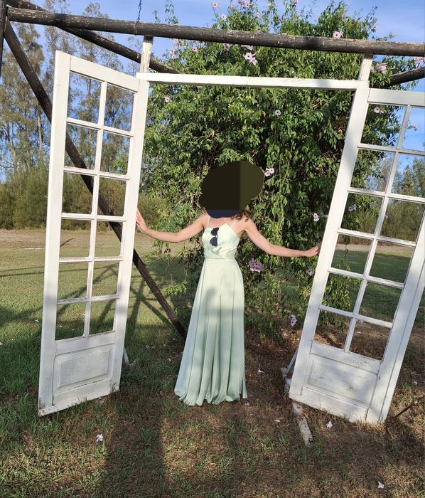 Vestido comprido cerimónia
