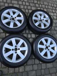 Opony całoroczne 205/55/R16 - alufelgi 4x108 Peugeot Citroen