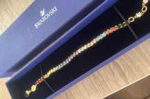 Bransoletka Swarovski Matrix Tennis Rainbow
