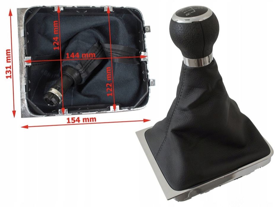 Nowy mieszek gałki zmiany biegów VW Passat B6 B7 06-11