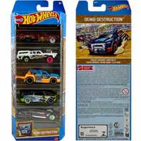 Autka Hot Wheels Demo Destruction. Zestaw 5-pack HotWheels