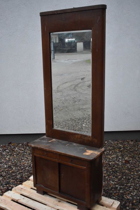 Stare Meble Antyki Lustro Toaletka Stara