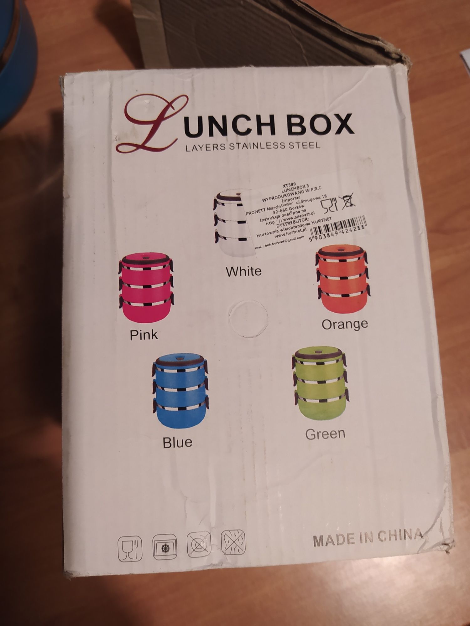 Lunch Box 3w1 pojemność 2,1 l