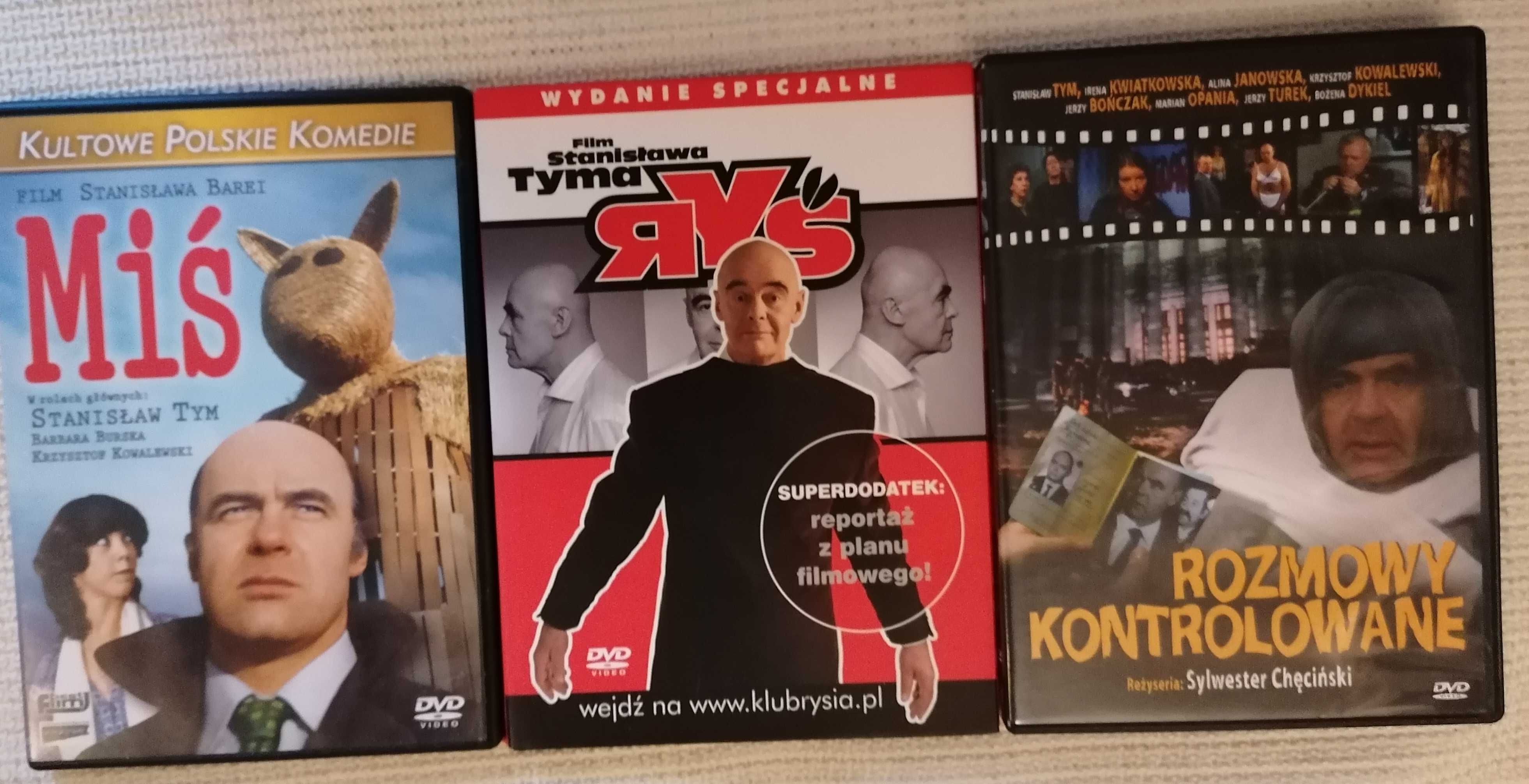 Stanisław Tym, trzy kultowe filmy dvd