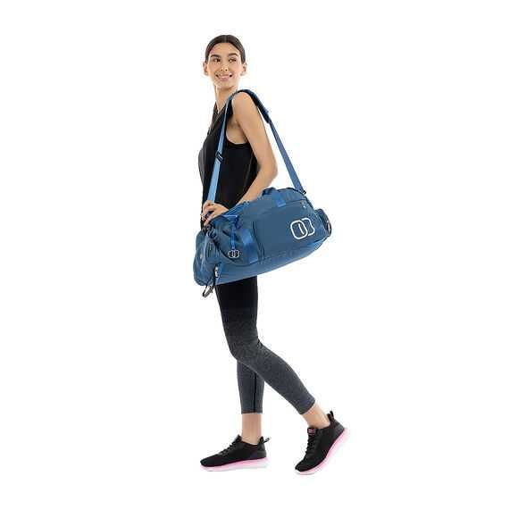Torba sportowa 2w1 plecak HOOTOMI niebieska nowa
