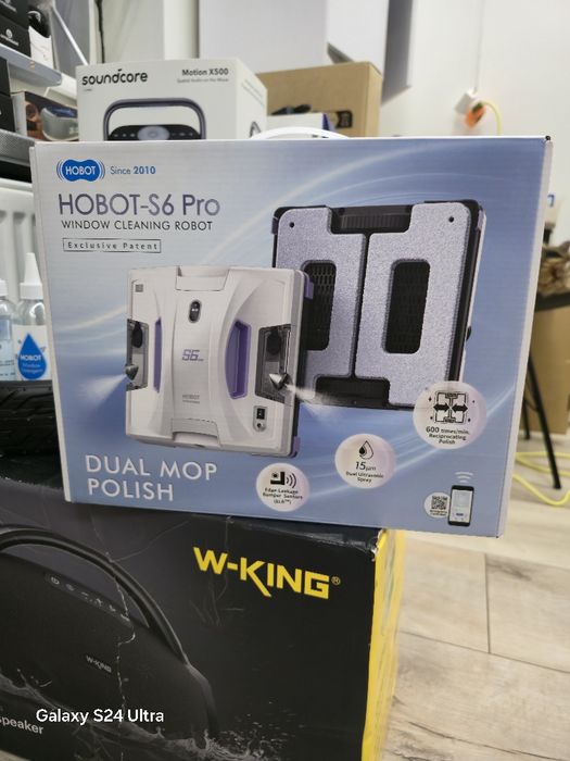Робот для миття вікон Hobot-S6 pro