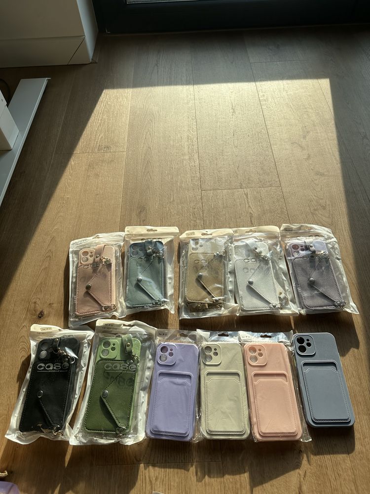 Etui na iPhone 12 z kieszonką – NOWE!