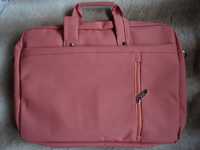 Burnur różowa torba na laptopa 17,3