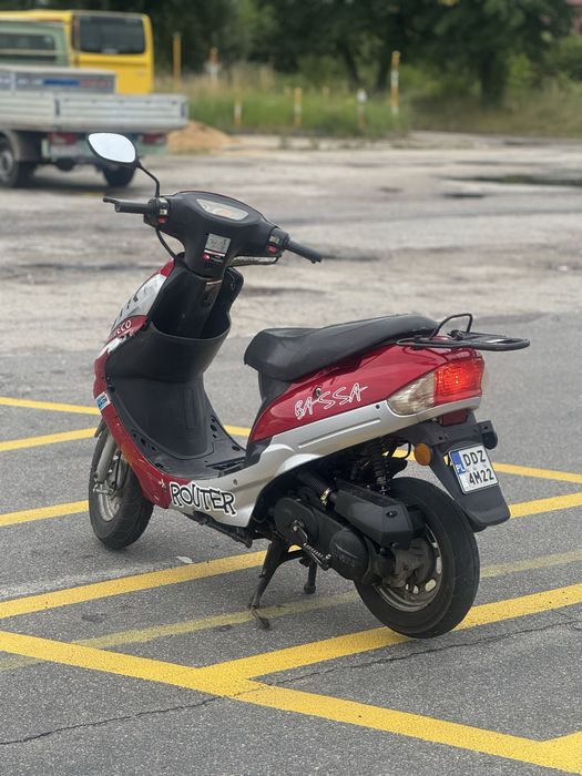 Skuter router/romet bassa 50 motorower papiery