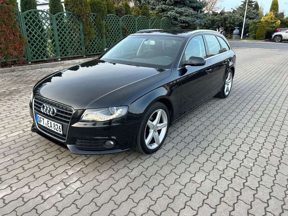 Audi A4 Avant Bardzo zadbany bogaty bezwypadkowy org lakier udokumentowany przebieg