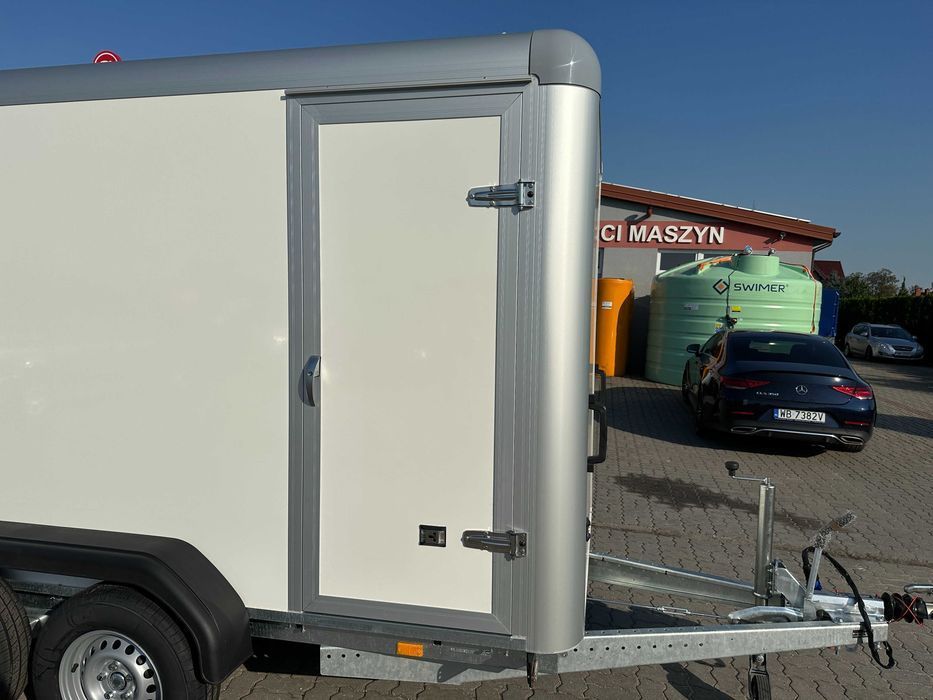 Przyczepa kontener 315x158x190 HENRA BOX DMC:2700kg,MARKA PREMIUM!