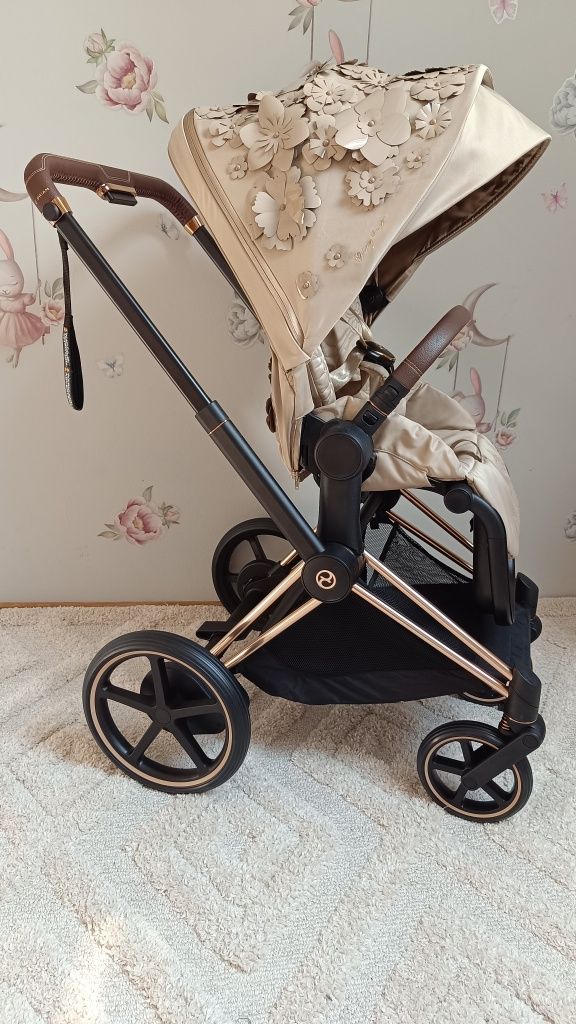 Cybex e Priam simply flowers beige 2w1