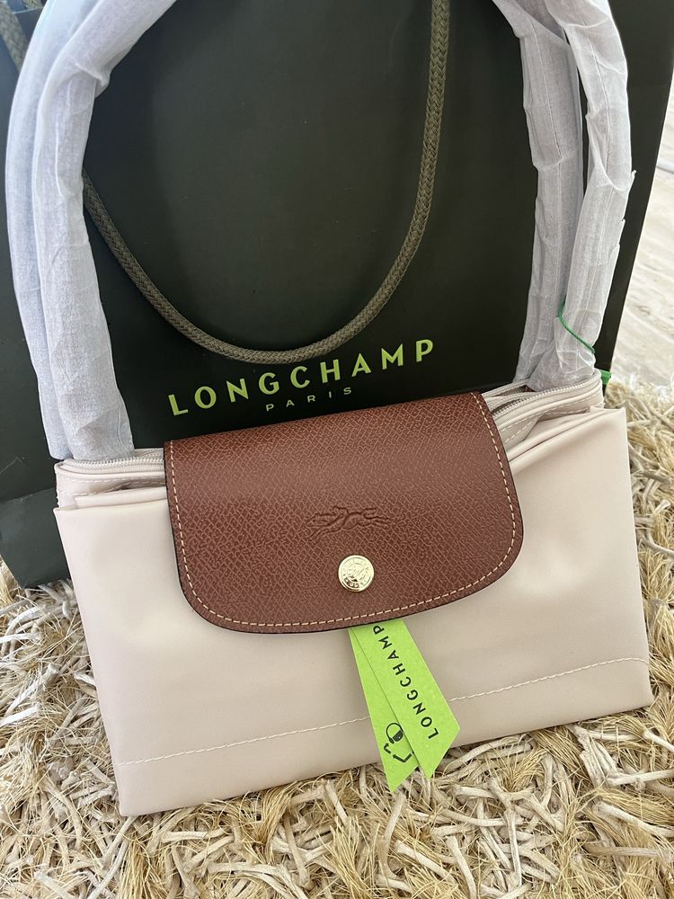 longchamp bege tamanho: L
