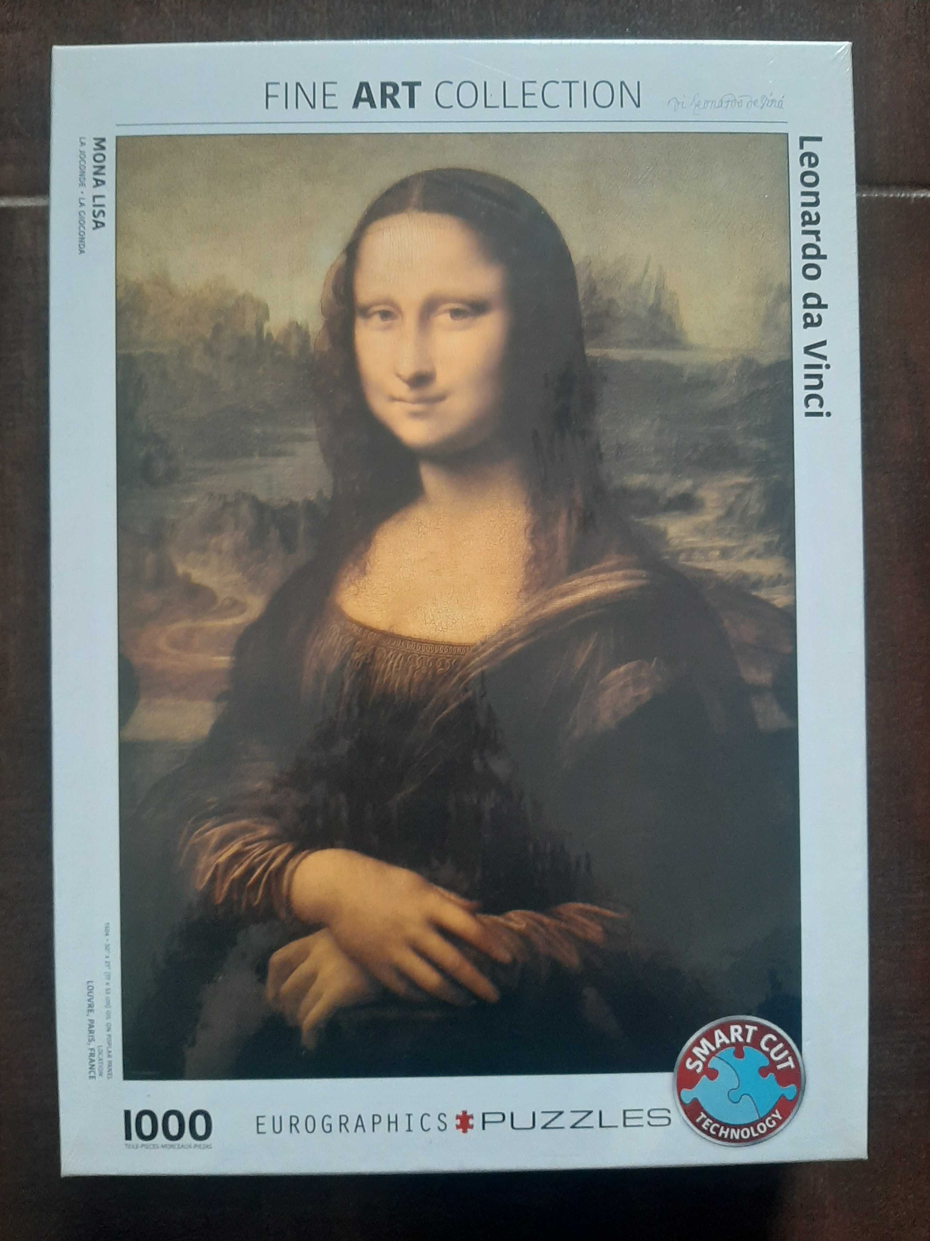 Puzzle Mona Lisa 1000 elemwntów