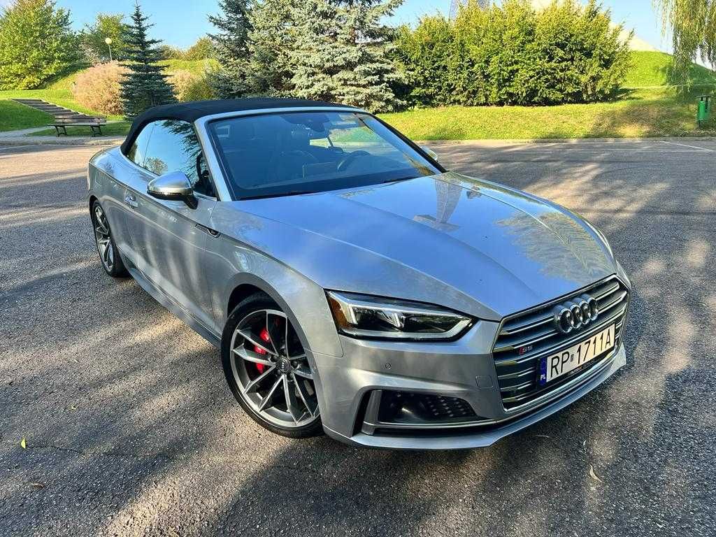 AUDI S5 QUATTRO Cabrio 3.0 TFSI 350km Stan Idealny FAKTURA VAT23%