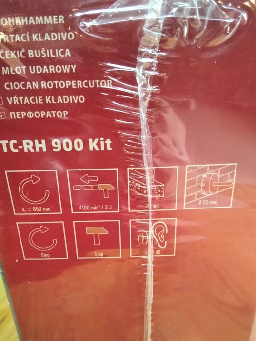 Młot udarowy Einhell TR-RH 900 + komplet wierteł