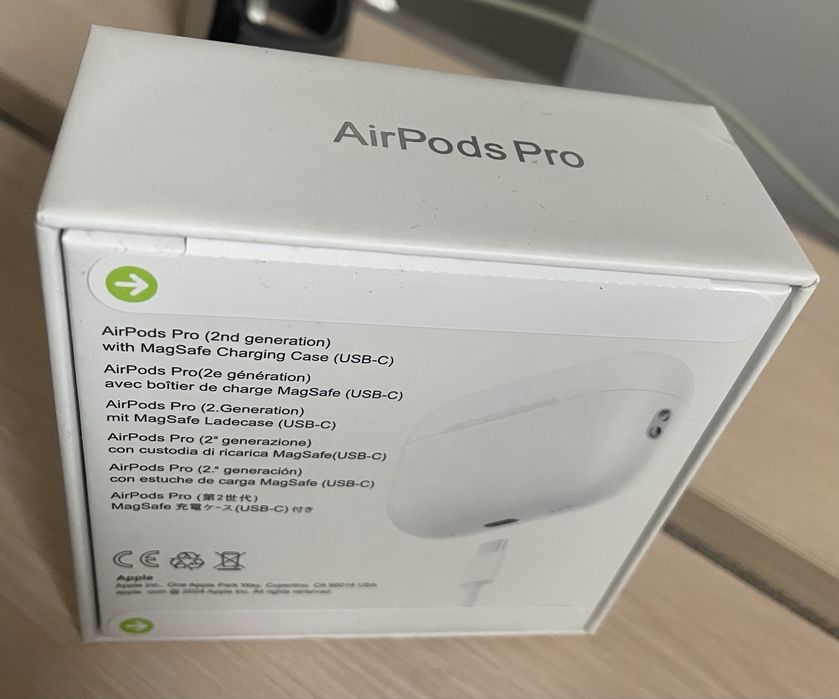 AirPods 2 PRO! Oryginał, zaplombowane pudełko.