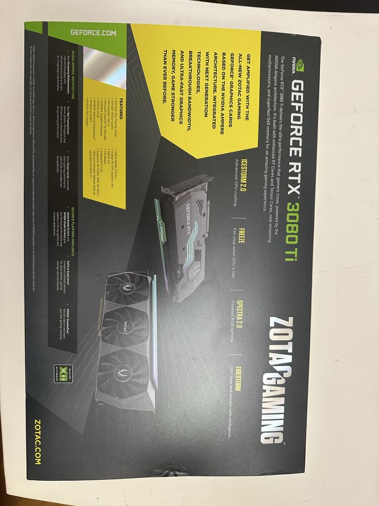 Видеокарта Zotac 3080 TI HOLO
