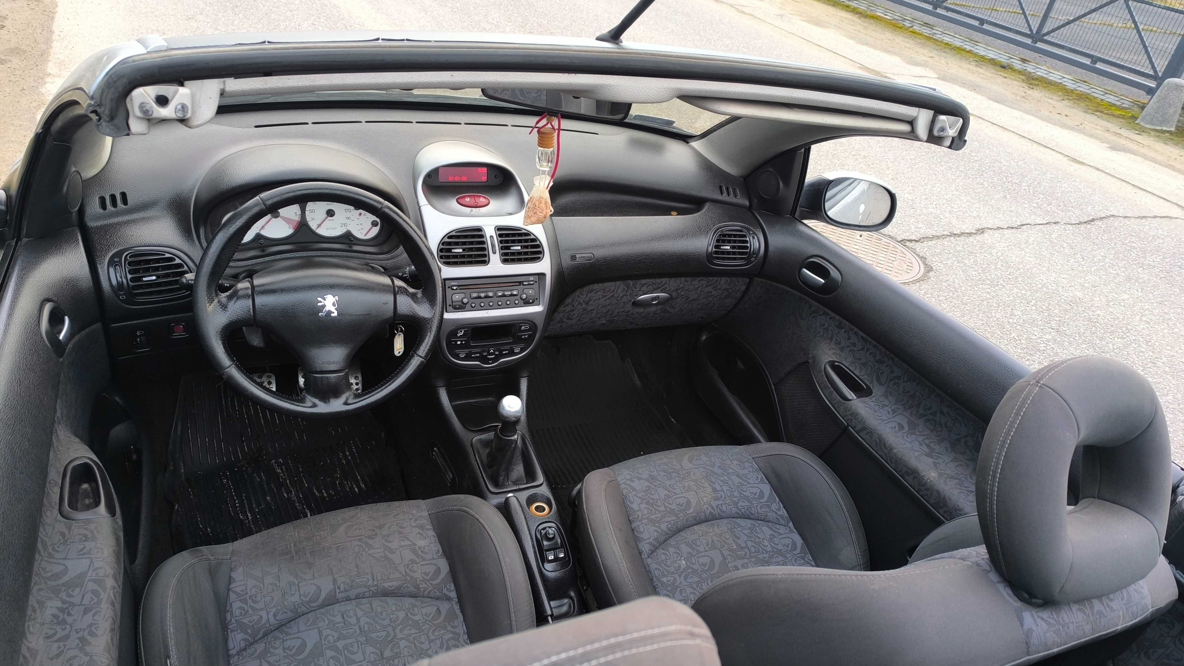 Peugeot 206 CC Quiksilver 1.6 HDi Kabriolet 2005r. 6 lat 1 wł. Klima