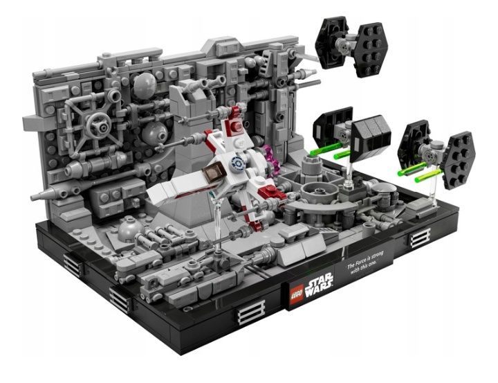 Nowe LEGO Star Wars 75329 Diorama: Szturm na Gwiazdę Śmierci