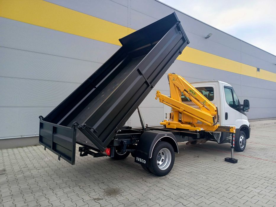 Iveco 3.0  HPI HDS udźwig 1800kg  wywrotka 3 strony Hak Klima Dmc 3.5T