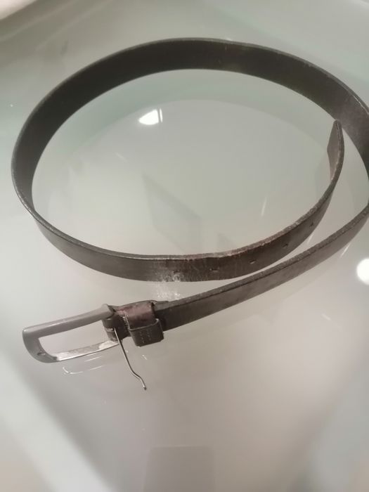 Cinto HUGO BOSS, castanho , 100% pele, original.