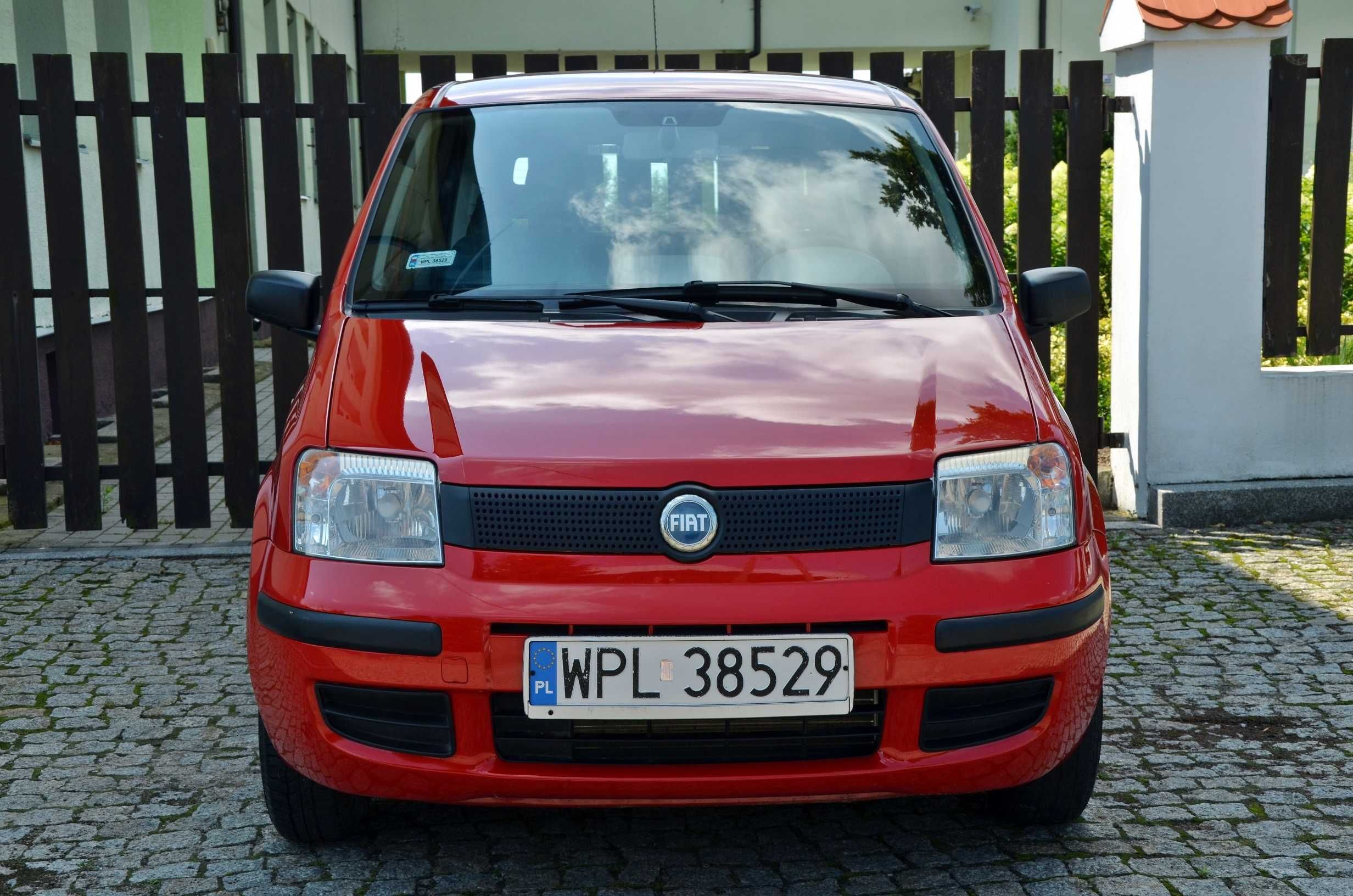 Fiat Panda 1.1 benzyna # wspomaganie CITY # czerwień # Okazja!