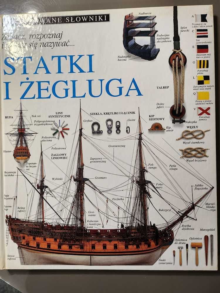Ilustrowane słowniki statki i żegluga A. Machalski