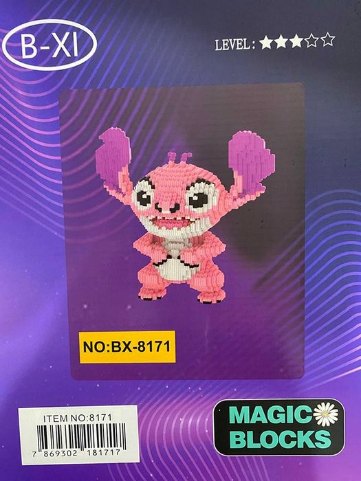 Конструктор Стіч з блоків Magic Blocks 33 см