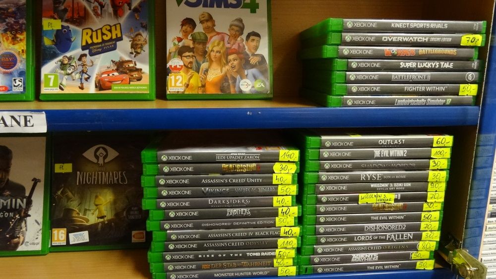 xbox one- gry do konsoli