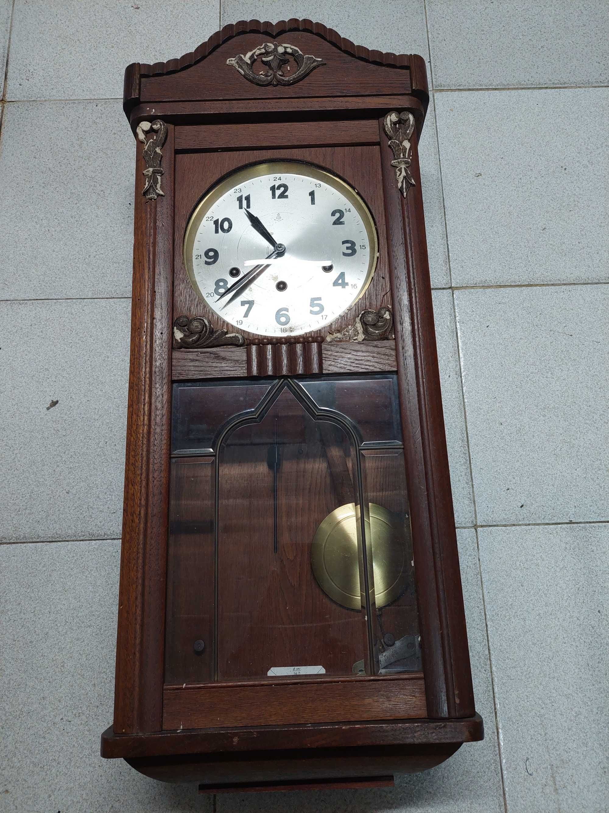 Relógio de parede Original Gustav Bercker