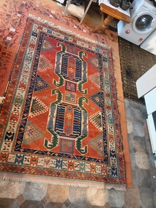 Dywan wełniany ręcznie tkany