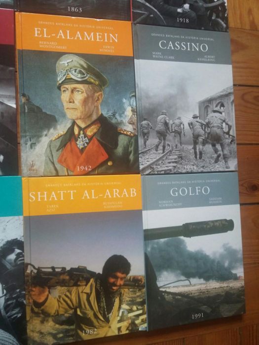 24 Livros Grandes Batalhas da Histórica, estado novo (completa)