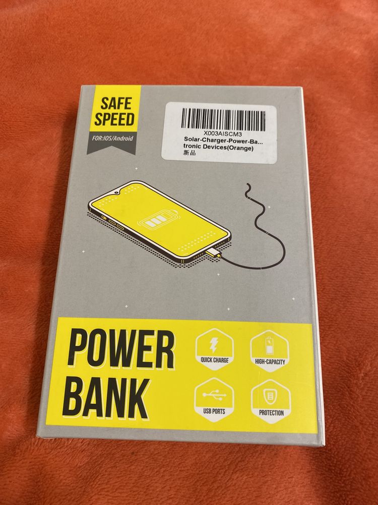 Power Bank Portable Solar Charger на 36800 Mah