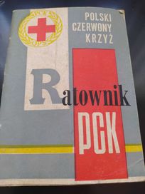 Polski Czerwony Krzyż Ratownik PCK 1968 r antykwariat książka