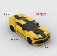 Klocki wzór LEGO Chevrolet Camaro Autko Prezent HIT Wyścigowy Sportowy