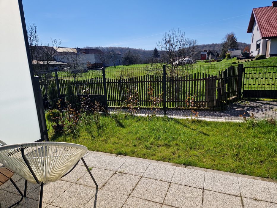 Apartament z parkingiem bezpłatnym i ogródkiem, Prokocim, min. 7 dni