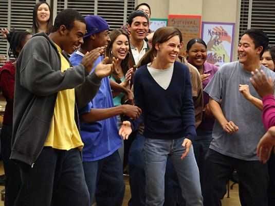 DIARIOS DE LA CALLE (Páginas de Liberdade) Hilary Swank NOVO