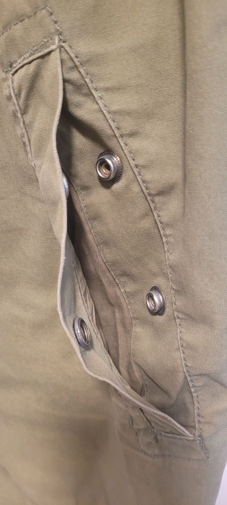 Męska kurtka parka khaki