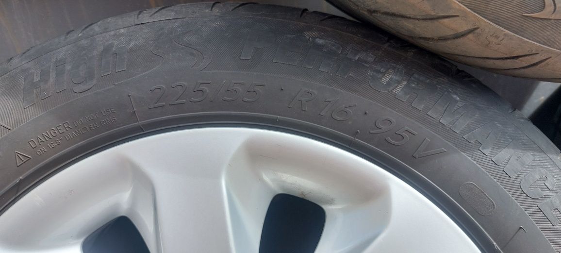 Диски с резиной, лето R16 120×5