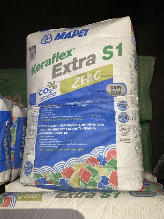 Клей для плитки Keraflex Extra S1 Zero Grey 25кг