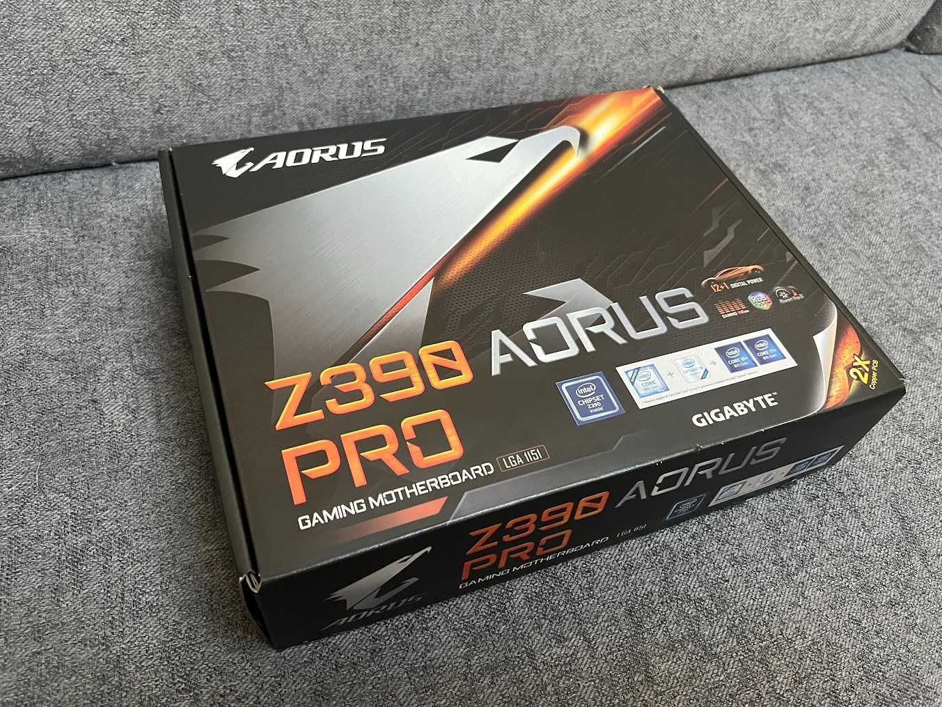 Комплект i9-9900KF, Aorus Z390 Pro, 64 Gb RAM