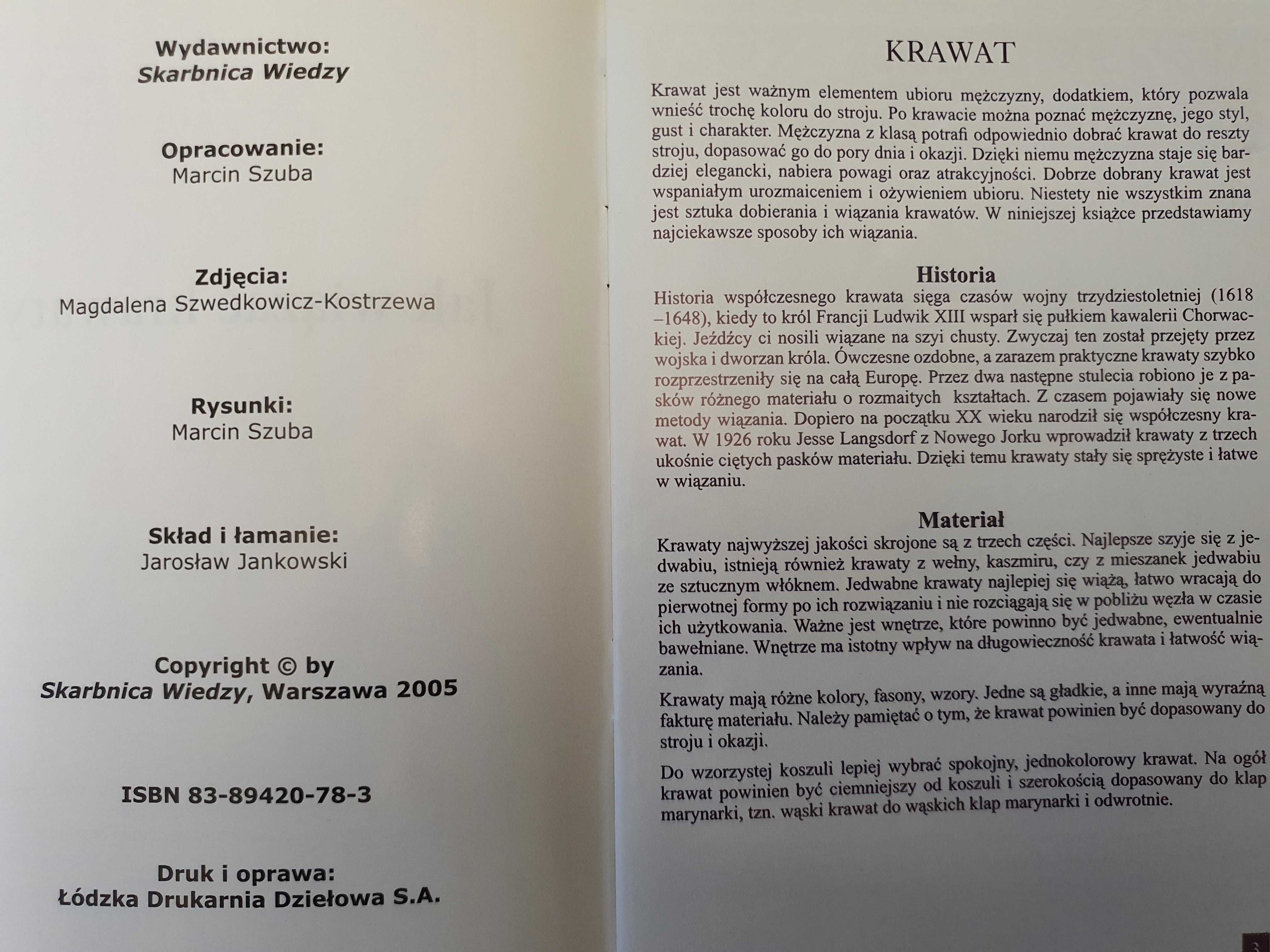 Jak wiązać krawaty (również: muchy, muszki i paszetki) - poradnik