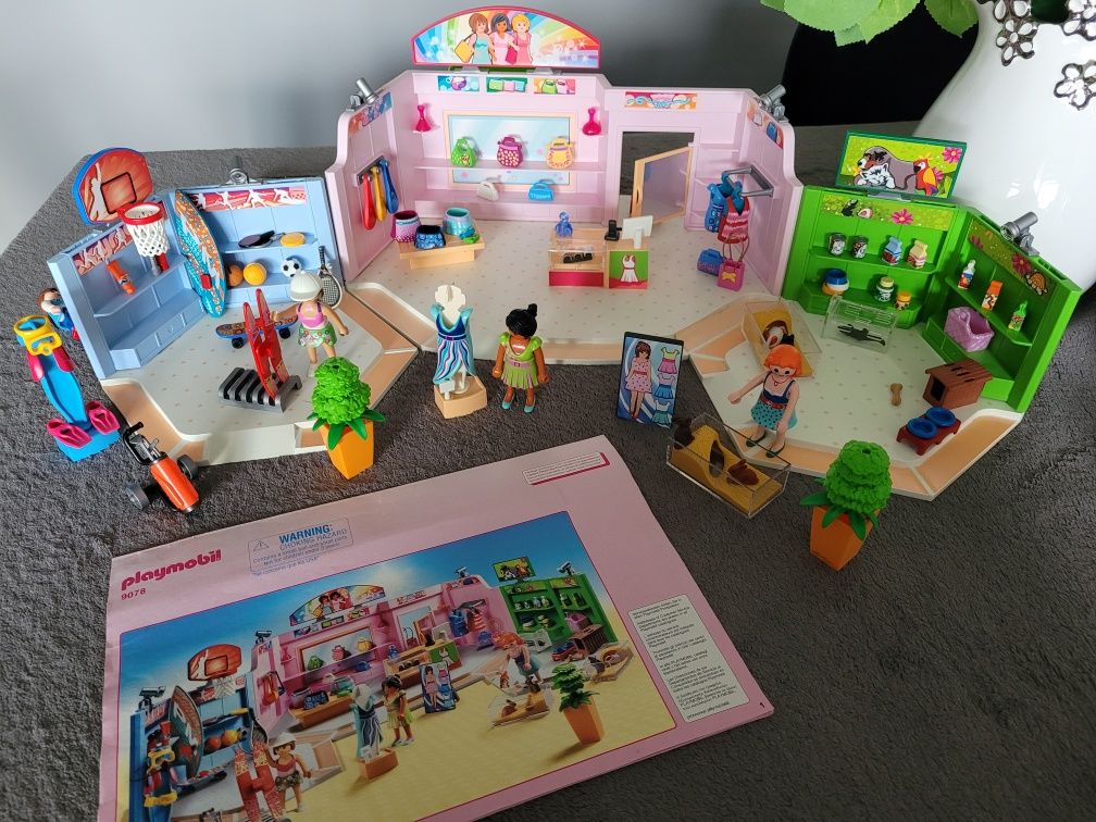 Playmobil 9078 pasaż handlowy, jak nowy