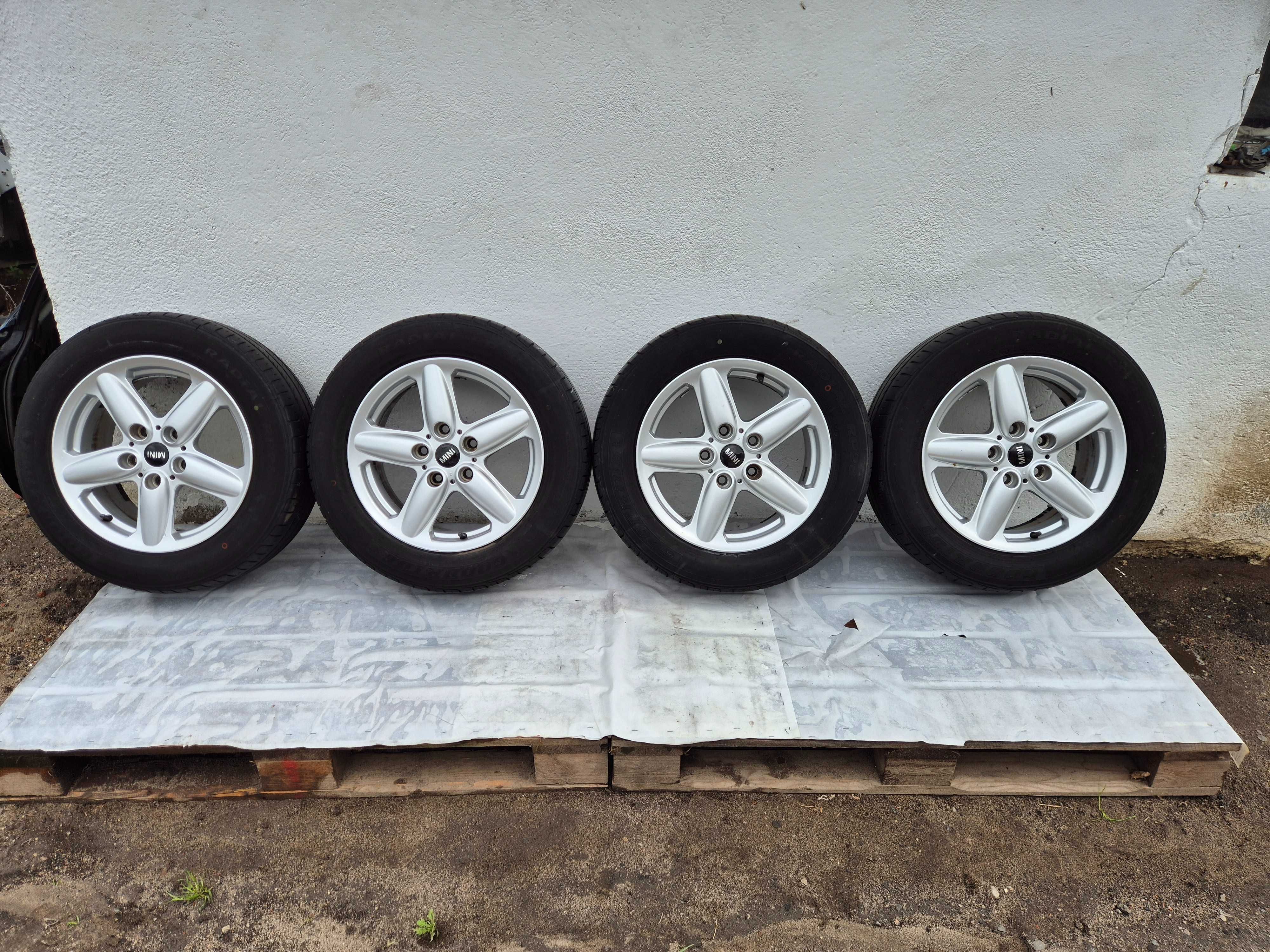 Komplet Kół Koła Felgi 16" Cali 5x120 ET46 MINI COOPER R60 R61 PACEMAN