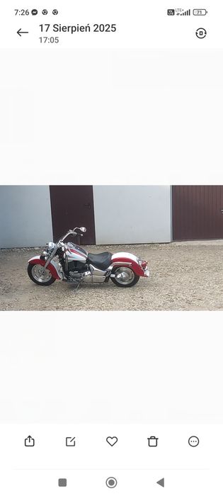 Sprzedam Suzuki Intruder VL 1500 zamiana za turystyka