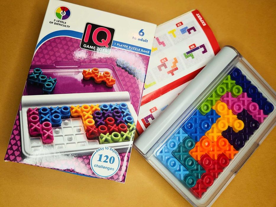 Gra IQ - edukacyjna logiczna kreatywna zabawka NOWA