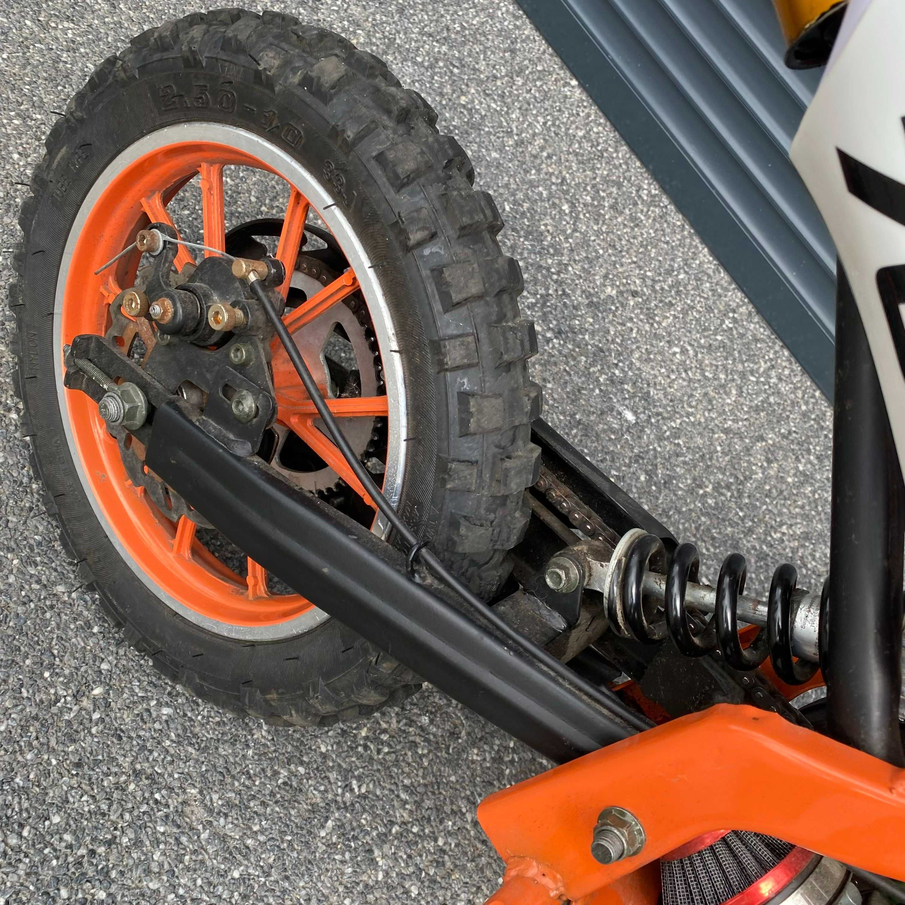 Mini cross 50cc | Spalinowy | Dla dzieci i młodzieży | Pomarańczowy